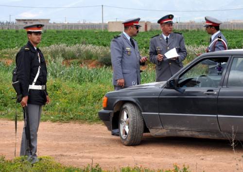 الدرك الملكي الناظور gendarmerie