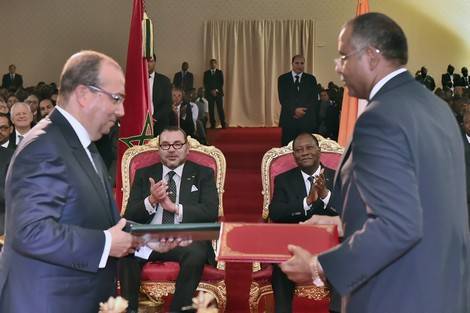 Signature à Abidjan de Quatre conventions relatives au projet de sauvegarde et de valorisation de la Baie de Cocody