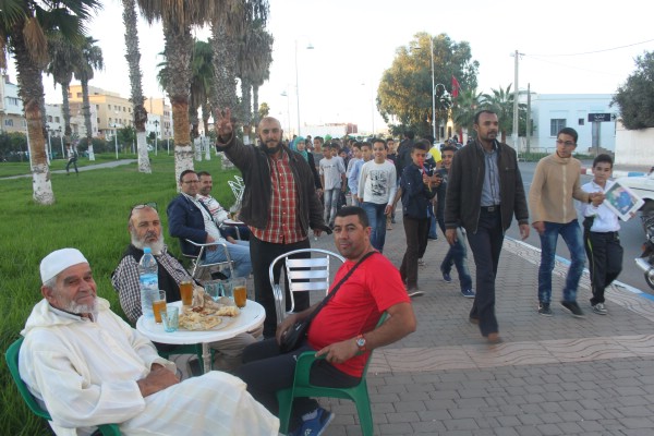 أبناء بني انصار يخترقون الحدود الوهمية في مسيرة تاريخية بالمدينة (40)