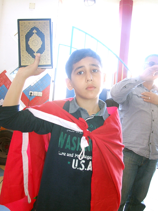 أبناء بني انصار يخترقون الحدود الوهمية في مسيرة تاريخية بالمدينة (5)
